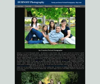 Dubnoffportrait.com(San Francisco Bay Area Family Portrait Photographer) Screenshot