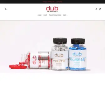 Dubnutrition.com(Dub Nutrition) Screenshot