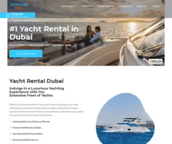 Dubriani.com(The finest selection of professionally crewed Luxury Yacht Charters in Dubai) Screenshot