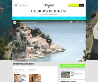 Dubrovnikdigest.com(Dubrovnik Digest) Screenshot