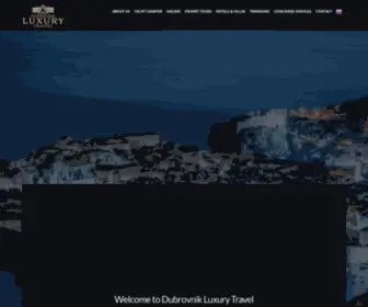 Dubrovnikluxurytravel.com(Dubrovnik Luxury Travel) Screenshot