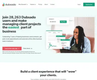 Dubsado.com(Business Management Solution) Screenshot