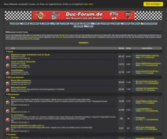 Duc-Forum.de(Startseite) Screenshot