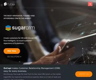 Ducapi.com(Λύσεις CRM) Screenshot
