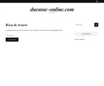 Ducasse-Online.com(Ducasse Online) Screenshot