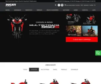 Ducaticuritiba.com.br(Ducati Curitiba) Screenshot