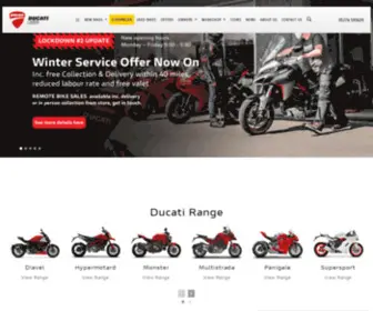 Ducatileeds.co.uk(Ducati Motorcycles) Screenshot