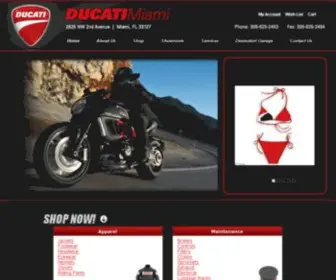 Ducatimiami.com Screenshot