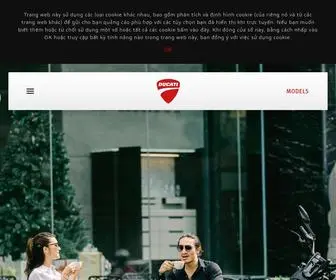 Ducativietnam.com(Ducati Vietnam) Screenshot