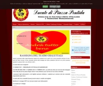 Ducatodipiazzapontida.it(Ducato di Piazza Pontida) Screenshot