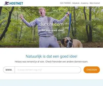 Ducchi.com(De grootste domeinnaam) Screenshot