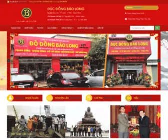 DuCDongbaolong.com.vn(ĐÚC ĐỒNG BẢO LONG) Screenshot