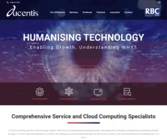 Ducentis.com.au(Cloud Computing Specialist) Screenshot