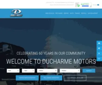 Ducharmemotors.com(Ducharme Motors) Screenshot