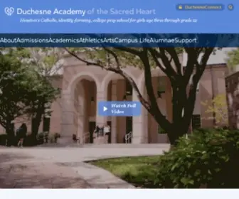 Duchesne.org(Duchesne Academy) Screenshot