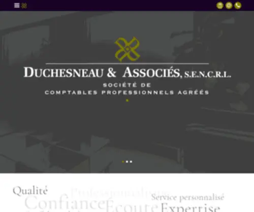 Duchesneau.com(COEFICIA CPA) Screenshot