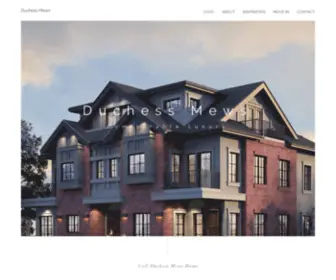 Duchessmews.com(Luxury Townhomes) Screenshot