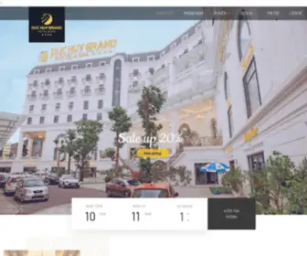 Duchuygrandhotel.com(Khách sạn Đức Huy Grand chuẩn 4 Sao) Screenshot