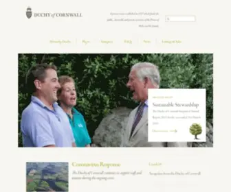 Duchyofcornwall.org(The Duchy of Cornwall) Screenshot