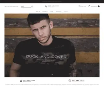 Duckandcover.co.uk(Duck and Cover) Screenshot