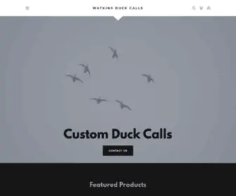 Duckcalls.us(Watkins Duck Calls LLC) Screenshot