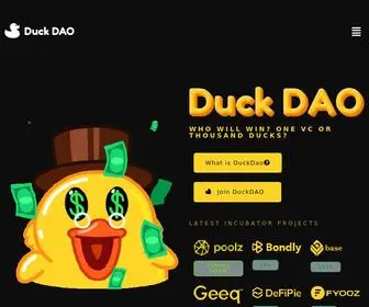 Duckdao.io(Duck DAO Incubator) Screenshot