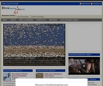 Duckhuntingchat.com(Duck Hunting Forum) Screenshot
