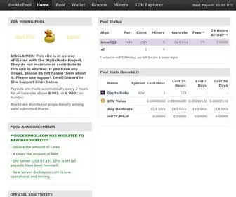 Duckiepool.com(Site) Screenshot