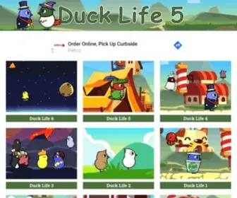 Ducklife5.org(Play Now) Screenshot