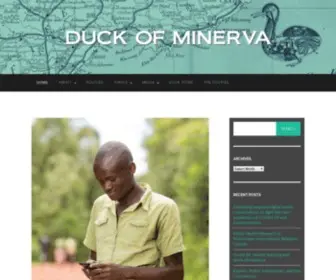Duckofminerva.com(The Duck of Minerva) Screenshot