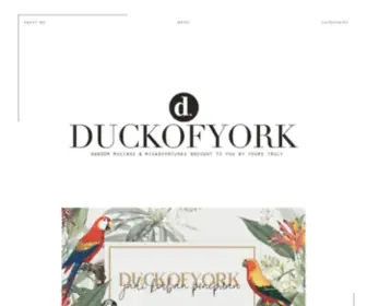 Duckofyork.com(Indonesian Lifestyle Blogger) Screenshot