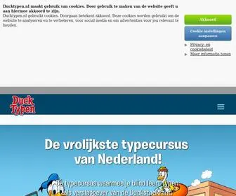 Ducktypen.nl(Typecursus kind) Screenshot