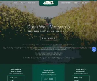 Duckwalk.com(Duckwalk Vineyards) Screenshot