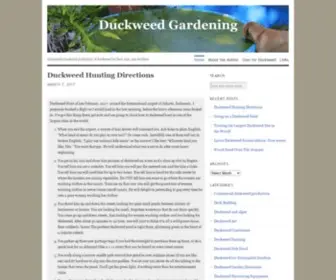 Duckweedgardening.com(Duckweed Gardening) Screenshot