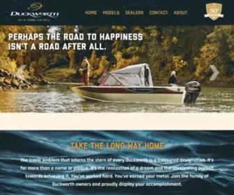 Duckworthboats.com Screenshot