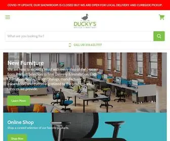 Duckys.com(Duckys Office Furniture) Screenshot