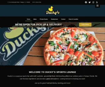 Duckystampa.com(Ducky's Sports Lounge) Screenshot