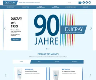 Ducray.de(Pflege, die Ihren Alltag ver) Screenshot