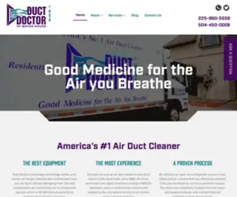 Ductdoctorlouisiana.com(Air Duct and Dryer Vent Cleaning) Screenshot