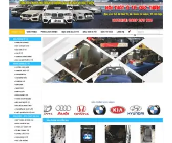 Ducthienoto.com(Chuyên nội thất ô tô tại Hà Nội) Screenshot