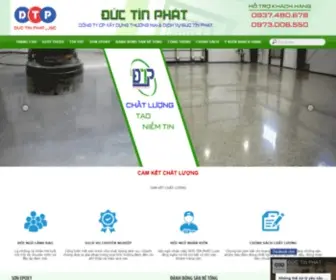 DuctinphatXd.com(CÔNG TY CP XÂY DỰNG THƯƠNG MẠI VÀ DỊCH VỤ ĐỨC TÍN PHÁT; Số 34) Screenshot