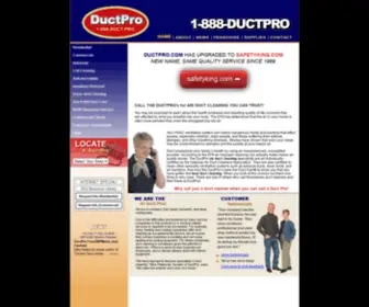 Ductpro.com(Ductpro) Screenshot