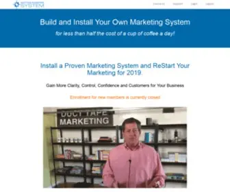 Ducttapemarketingsystem.com(Duct Tape Marketing System) Screenshot