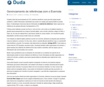 Duda.blog.br(Duda) Screenshot