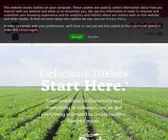 Dudafresh.com(Dandy® Brands & Duda Farm Fresh Foods) Screenshot