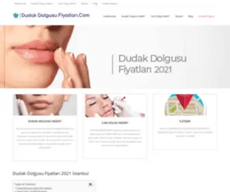 Dudakdolgusufiyatlari.com(Dudak Dolgusu Fiyatlar) Screenshot