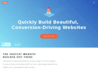 Dudaone.com(The Professional Website Builder You Can Call Your Own) Screenshot