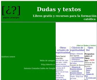 Dudasytextos.com(Libros gratis) Screenshot