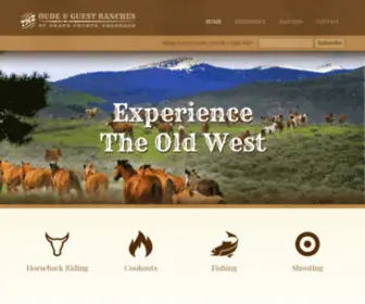 Dude-Ranch.com(Dude Ranch) Screenshot