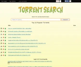 Dudeasstorrent.net(Download Torrents) Screenshot